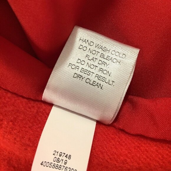 Elizabeth And James One Button Trench Winter Coat Size XL Red - Picture 9 of 11